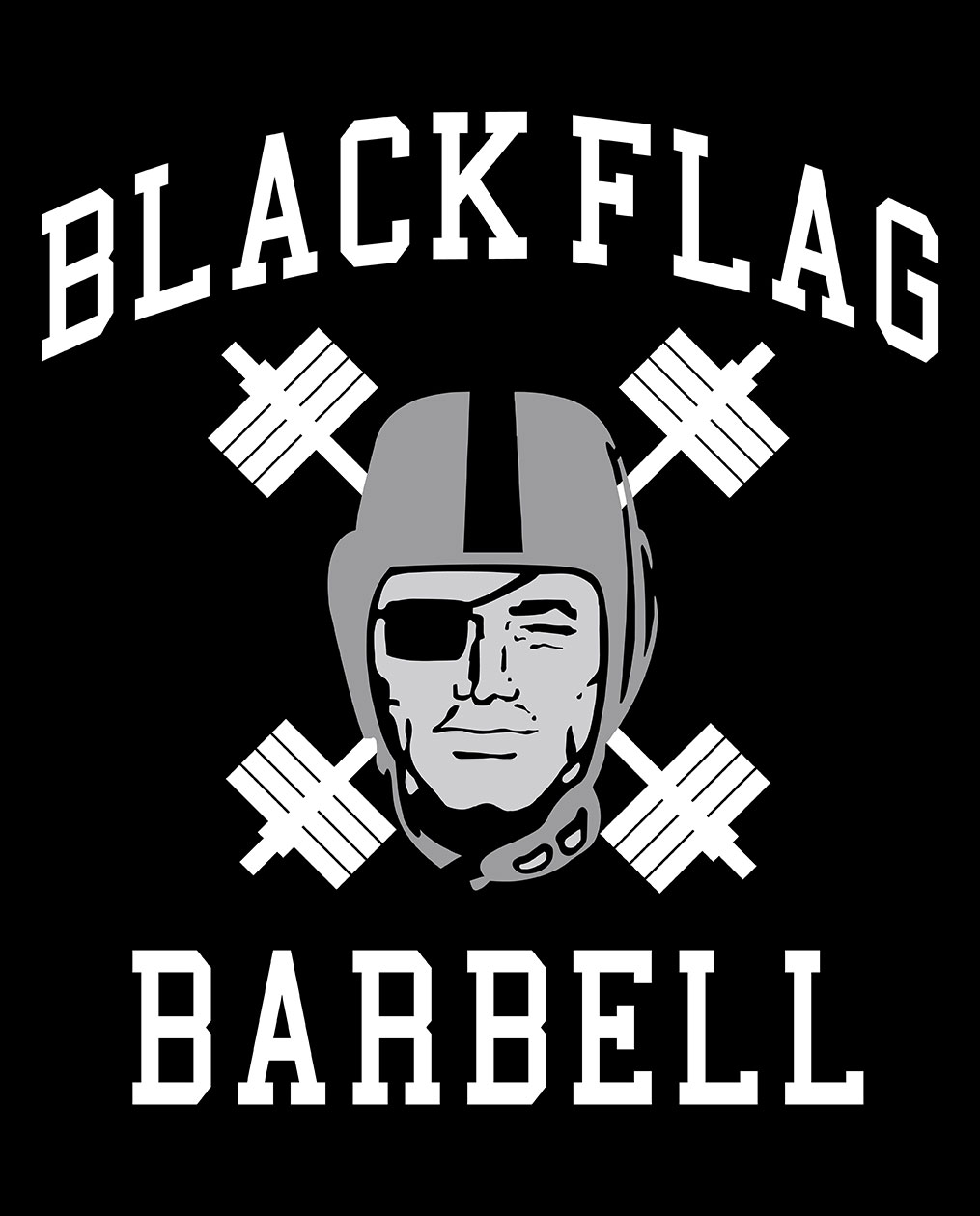 Black Flag Barbell Logo